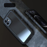 Redpepper - iPhone 12 Waterproof Outdoor Protection Case (IP68) - Black