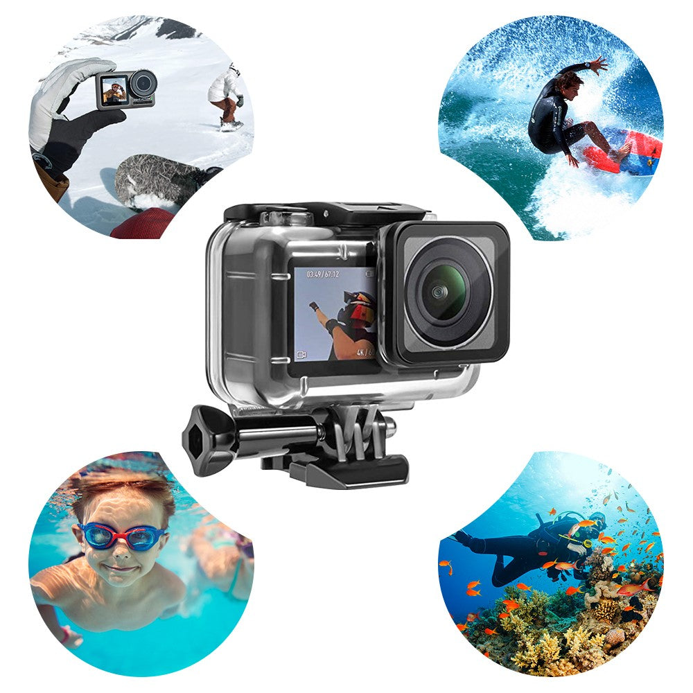 DJI Osmo Action 1 1 Underwater Case Diver Protection Housing (up to 40m) - Transparent