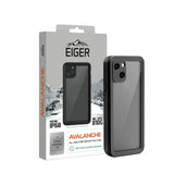 Eiger - iPhone 14 Avalanche Case Waterproof Outdoor Protection Cover IP68 (EGCA00396) - Black