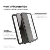 Eiger - Samsung Galaxy S24+ Plus Avalanche Case Waterproof Outdoor Protection Cover IP68 (EGCA00553) - Black