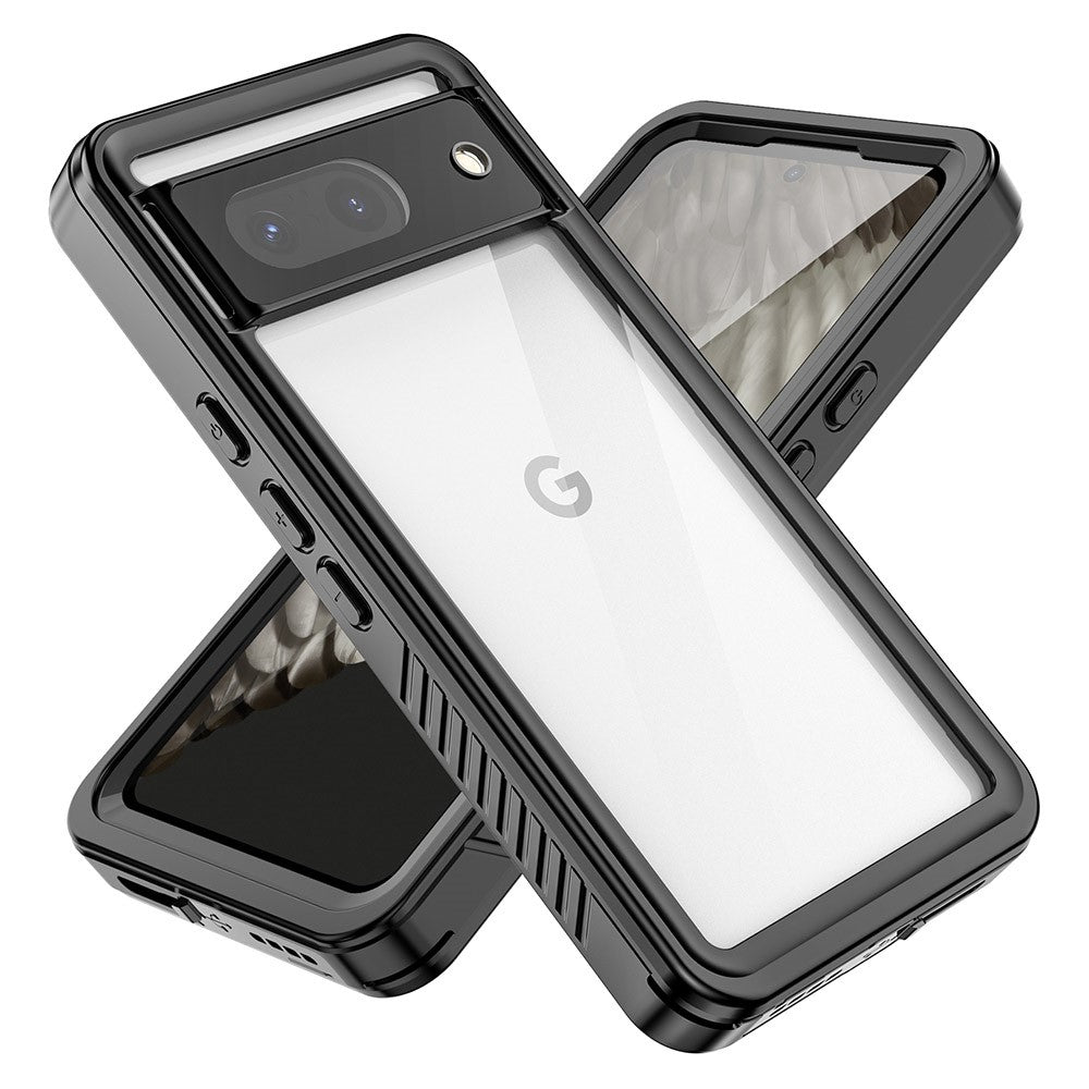 Google Pixel 8 Waterproof Outdoor Protective Case (IP68) - Black