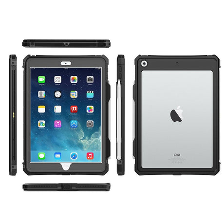 iPad 10.2 (2021/2020/2019) Waterproof Outdoor Protective Case (IP68) - Black