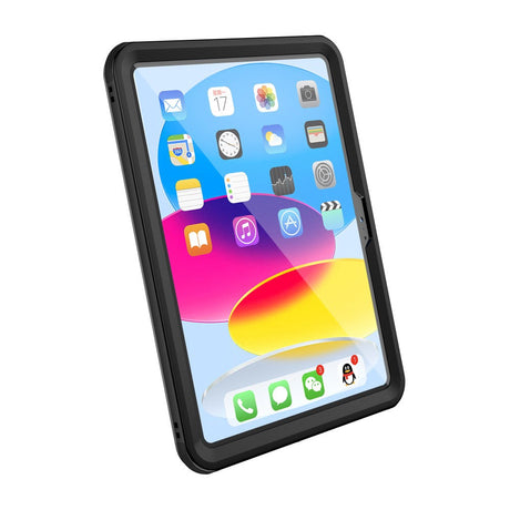 iPad 10.9 (2022) Waterproof Outdoor Protective Case (IP68) - Black