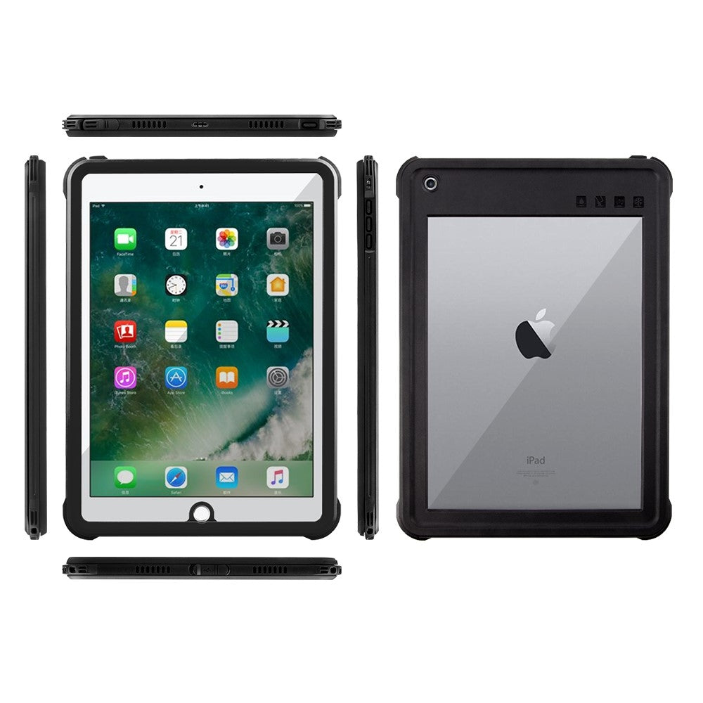 iPad 9.7 (2018/2017) Waterproof Outdoor Protection Case (IP68) - Black