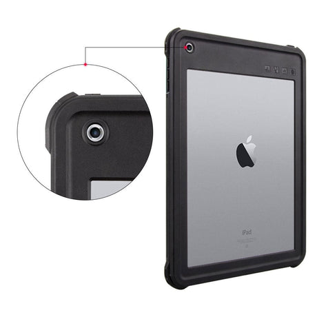 iPad 9.7 (2018/2017) Waterproof Outdoor Protective Case (IP68) - Black