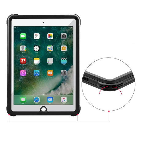 iPad 9.7 (2018/2017) Waterproof Outdoor Protective Case (IP68) - Black