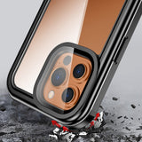 iPhone 13 / iPhone 13 Pro Waterproof Outdoor Protective Case (IP68) - Black