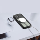 Shellbox iPhone 14 Waterproof MagSafe Outdoor Case (IP68) - Black / Transparent