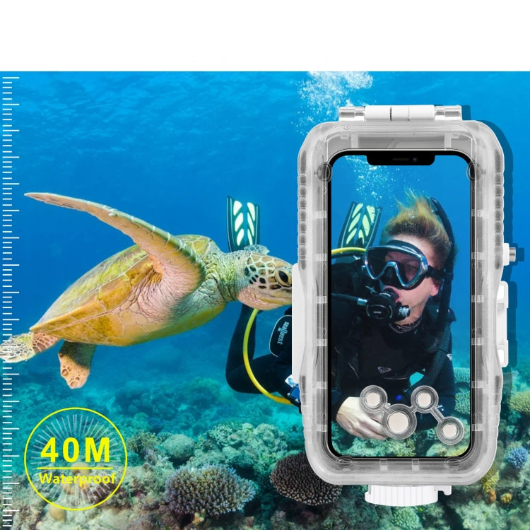 Puluz - iPhone 12 / iPhone 12 Pro Underwater Case Diving Protective Housing (40m)