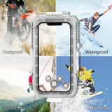 Puluz - iPhone 12 / iPhone 12 Pro Underwater Case Diving Protective Housing (40m)