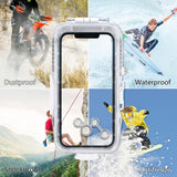 Puluz - iPhone 12 Pro Max / iPhone 11 Pro Max Underwater Case Diver Protection Housing (40m)