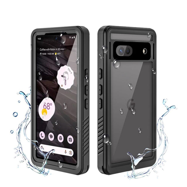 Redpepper - Google Pixel 7a Waterproof Outdoor Protective Case (IP68) - Black