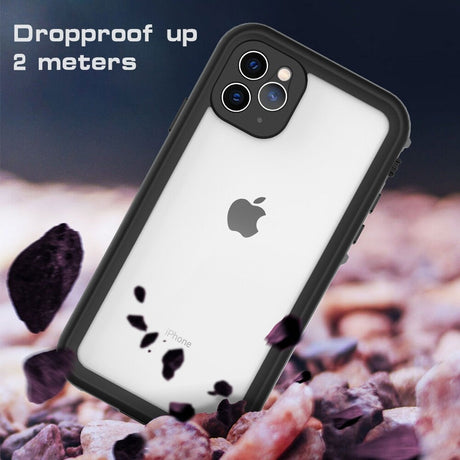 Redpepper - iPhone 11 Pro Max Waterproof Outdoor Protective Case (IP68) - Black