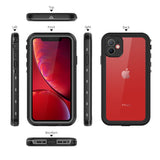 Redpepper - iPhone 11 Waterproof Outdoor Protective Case (IP68) - Black