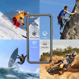 Redpepper - iPhone 14 Pro Max Waterproof Outdoor Protective Case (IP68) - Black