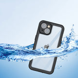 Redpepper - iPhone 15 Waterproof Outdoor Protective Case (IP68) - Black