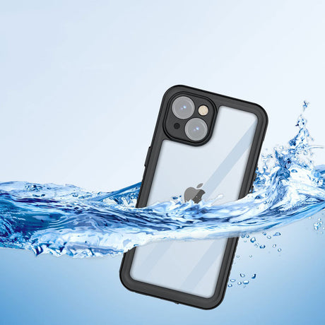 Redpepper - iPhone 15 Waterproof Outdoor Protective Case (IP68) - Black