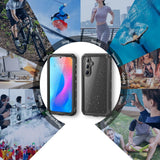 Redpepper - Samsung Galaxy A55 Waterproof Outdoor Protection Case (IP68) - Black