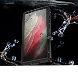 Redpepper Samsung Galaxy S23 Ultra 5G Waterproof Outdoor Case (IP68) - Black / Transparent