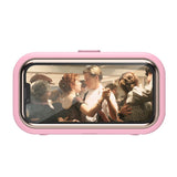 Universal 6.8" Waterproof Case for Bathtub / Shower with Touchscreen + Wall Mount - Pink